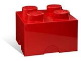 5006968 LEGO 4 Stud Storage Brick Red