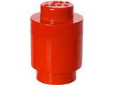 5006997 LEGO 1 Stud Round Storage Brick Red