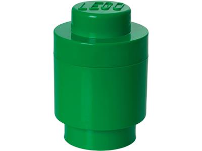 5007001 LEGO 1 Stud Round Storage Brick Green thumbnail image