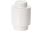 5007002 LEGO 1 Stud Round Storage Brick White