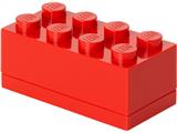 5007004 LEGO 8 Stud Mini Box Red