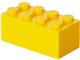 8 Stud Mini Box Yellow thumbnail