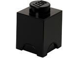 5007031 LEGO Storage Brick 1 Stud Black