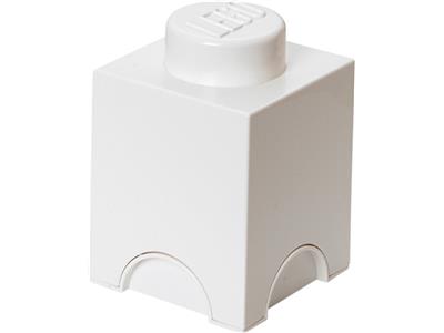 5007032 LEGO Storage Brick 1 Stud White