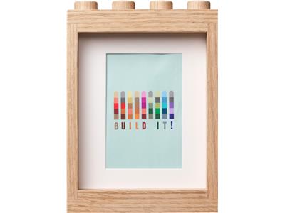 5007109 LEGO Wooden Homeware Wooden Picture Frame Light Oak