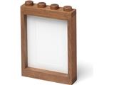 5007110 LEGO Wooden Homeware Wooden Picture Frame Dark Oak