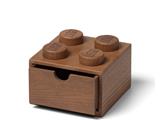 5007115 LEGO Wooden Homeware Wooden Desk Drawer 4 Dark Oak thumbnail image
