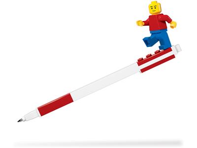 5007209 LEGO Pen Pal Gel Pen with Minifigure - Red thumbnail image