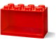 8 Stud Brick Shelf Bright Red thumbnail