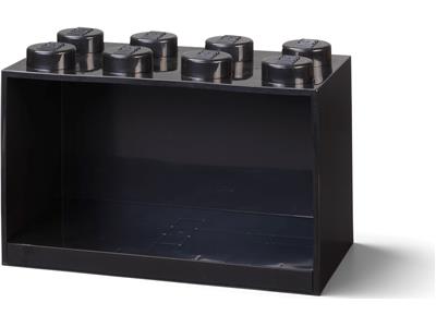 5007286 LEGO 8 Stud Brick Shelf Black thumbnail image