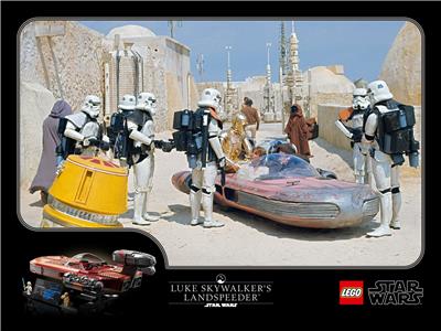 5007501 LEGO Landspeeder Poster