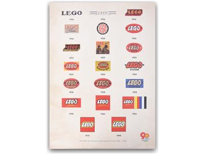 5007504 Vintage LEGO Logo Poster