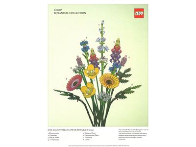 5007799 LEGO Wildflower Bouquet Art Print