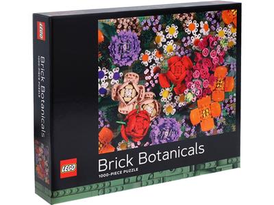 5007851 LEGO Jigsaw Brick Botanicals 1,000-Piece Puzzle