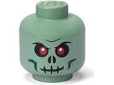 5007888 LEGO Small Skeleton Storage Head Green