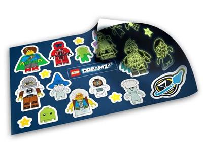 LEGO 5007937 DREAMZzz Glow In The Dark Stickers