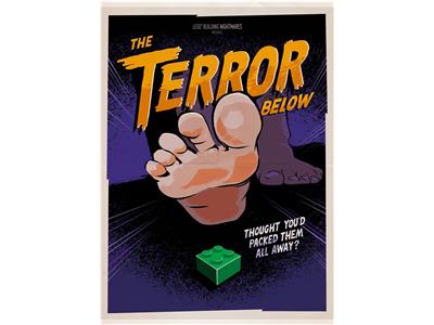 5008238 LEGO 'The Terror Below' Poster