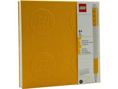 5008308 LEGO Notebook with Gel Pen - Yellow thumbnail image