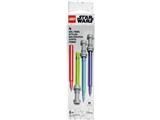 5008814 LEGO Lightsaber Gel Pens 4 Pack