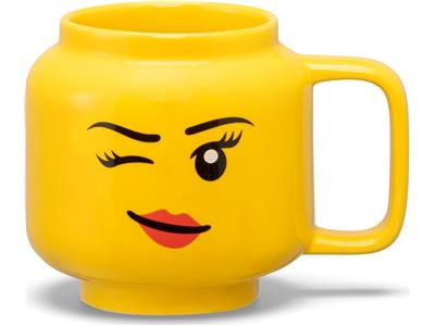 5009034 LEGO Small Ceramic Mug - Winking Girl thumbnail image