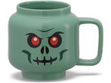 5009036 LEGO Small Ceramic Mug - Green Skeleton