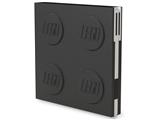 5009067 LEGO Locking Notebook with Gel Pen - Black