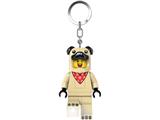 5009151 LEGO Pug Costume Guy Key Light Key Chain
