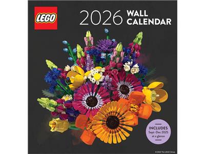 5009303 LEGO 2026 Wall Calendar thumbnail image