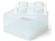 White Clear Brick Shaped Storage Box thumbnail