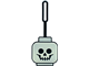 Skeleton Head Glow In The Dark Bag Tag thumbnail