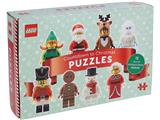5009894 LEGO Jigsaw Countdown to Christmas Puzzles 12 Days of Minifigure Advent Puzzles