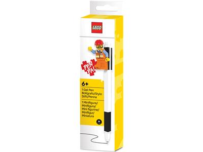 5010103 LEGO Pen Pal Gel Pen with Minifigure - Black thumbnail image