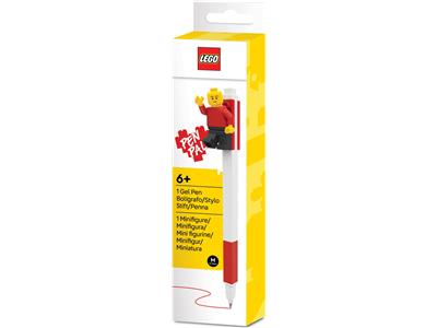 5010104 LEGO Pen Pal Gel Pen with Minifigure - Red thumbnail image