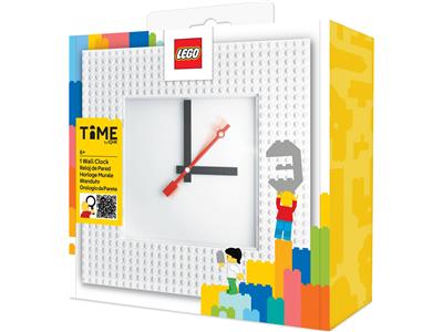 5010226 LEGO Wall Clock MOC (My Own Creation) - White thumbnail image