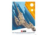 5010827 LEGO The Mandalorian's N-1 Starfighter Poster