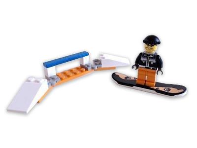 5018 LEGO Gravity Games Snowboard