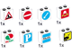 Signs for Use with Lighting Bricks 9 V thumbnail