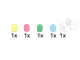 Light and Sound 1x2 Lighting Brick and 4 Color Globes thumbnail