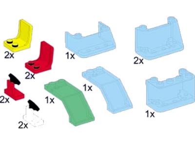 5051 LEGO Windscreens, Seats and Steering Wheels thumbnail image