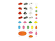 Small Plates with Tool Holders, Disks and Cones Transparent thumbnail