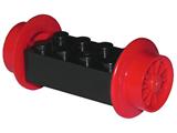 5071 LEGO Red Large Wheel Set