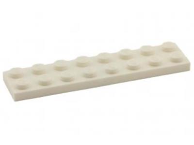 5076 LEGO Plates 2x8 White