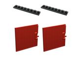 5077 LEGO Trains Sliding Gates and Rails