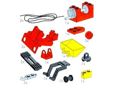 5126 LEGO Crane and Digger Accessories