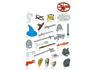 5135 LEGO Castle Accessories thumbnail image