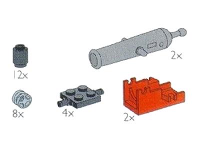 5139 LEGO Pirate Cannon and Wheels thumbnail image