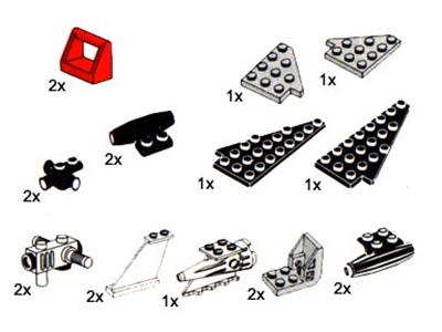5155 LEGO Sloping Frames, Space Wings, Motors and Seats thumbnail image