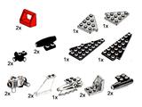 5155 LEGO Sloping Frames, Space Wings, Motors and Seats