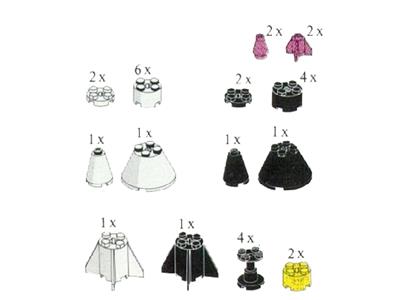 5172 LEGO Round Bricks, Rocket Noses and Tails thumbnail image