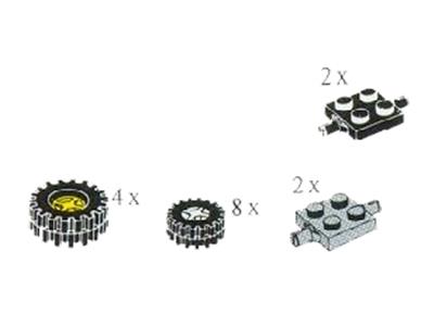 5174 LEGO Wheels and Bearings Grooved Tires and Hubs thumbnail image